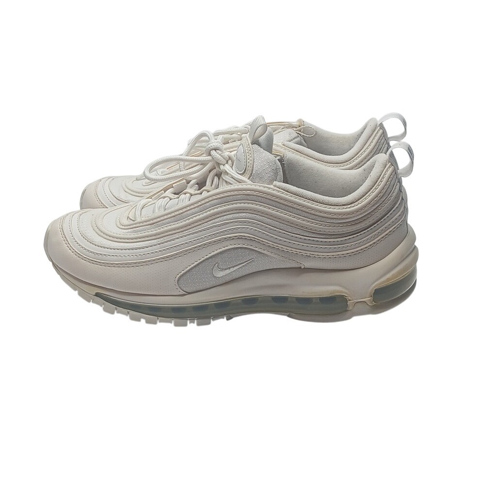 Nike Air Max 97 Kids 6.5Y White 921522-104 Low Top Sneakers Athletic Shoes